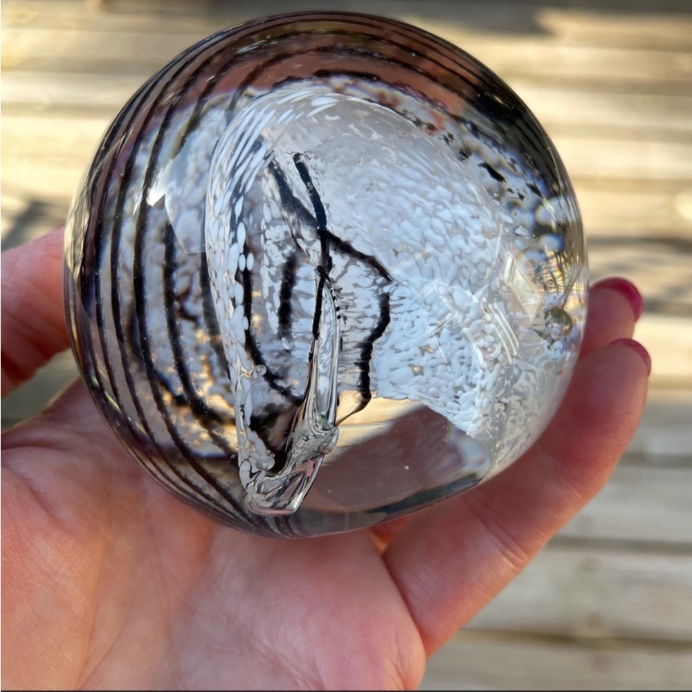 VINTAGE GLASS PAPERWEIGHT ~ SCOTLAND - Picture 4 of 11